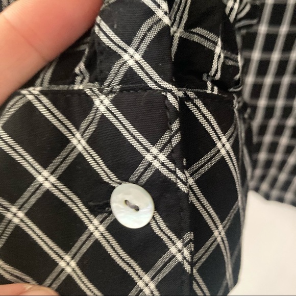 J. Jill Plaid Button Back Longline Tunic Top Sz 3X - Picture 6 of 7